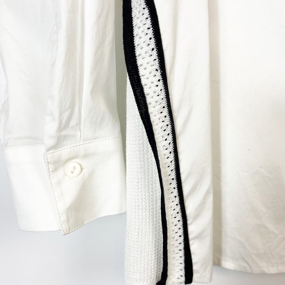 MISOOK WOMENS BUTTON FRONT LONG SLEEVE BLOUSE SIZE XS - Picture 5 of 11